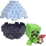 Mattel Minecraft Mini Αυγα Με Φιγούρα Mini Mode Spawn Egg Figur Παιδική Φιγούρα Παιχνιδιού Scaredy Cat Creeper HXT64 / HYM06 194