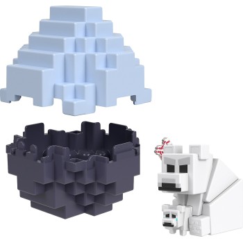 Mattel Mini Αυγα Με Φιγούρα Minecraft Mini Mode Spawn Egg Figur Παιδική Φιγούρα Παιχνιδιού Mama Bear HXT64 / HYM09 194735250820