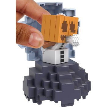 Mattel Mini Αυγα Με Φιγούρα Mini Mode Spawn Egg Figur Minecraft Παιδική Φιγούρα Παιχνιδιού Spittin' Snow Golem HXT64 / HYM08 194