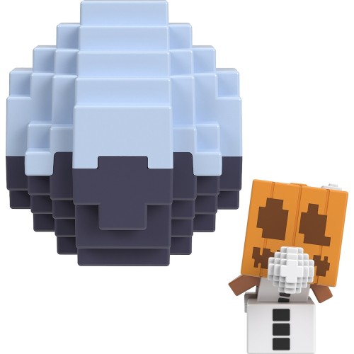 Mattel Mini Αυγα Με Φιγούρα Mini Mode Spawn Egg Figur Minecraft Παιδική Φιγούρα Παιχνιδιού Spittin' Snow Golem HXT64 / HYM08 194