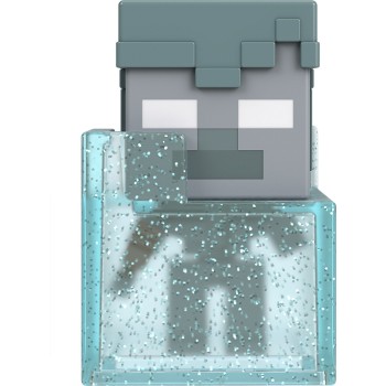 Mattel Minecraft Mini Αυγα Με Φιγούρα Mini Mode Spawn Egg Figur Παιδική Φιγούρα Παιχνιδιού Frosted Stray Chase HXT64 / HYM10 194