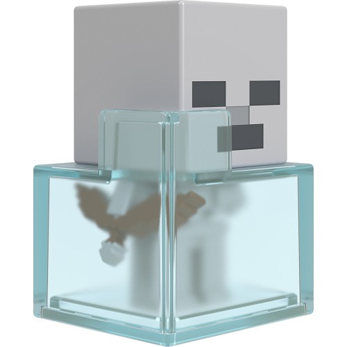Mattel Mini Αυγα Με Φιγούρα Mini Mode Spawn Egg Figur Minecraft Παιδική Φιγούρα Παιχνιδιού Frigid Skeleton HXT64 / HYM07 1947352