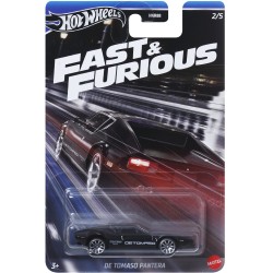 Mattel Hot Wheels Αυτοκινητάκια - Ταινίες 1972 De Tomaso Pan Fast And Furious Hnr88 Όχημα Παιχνίδι HNR88 / HRW52 194735187225