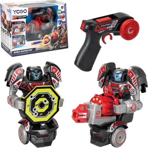 As company Silverlit Ycoo Rapidfire Remote Control Robot for 5+ Years 7530-88528 4891813885283