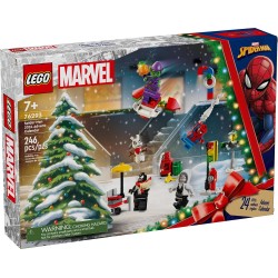 LEGO Marvel Avengers Marvel Super Heroes Spider-Man Χριστουγεννιάτικο Ημερολόγιο 2024 76293 5702017590035