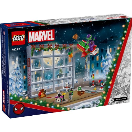 LEGO Marvel Avengers Marvel Super Heroes Spider-Man Χριστουγεννιάτικο Ημερολόγιο 2024 76293 5702017590035