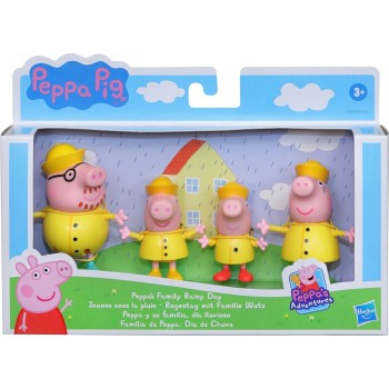 Hasbro Peppa Pig Peppas Family 4 Pack Ast F2171 5010993834624