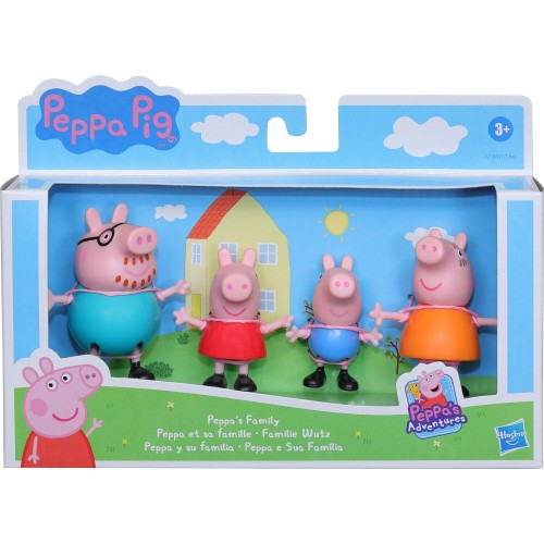Hasbro Peppa Pig Peppas Family 4 Pack Ast F2171 5010993834624