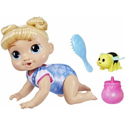 Hasbro Baby Alive Crawl N Play Harper Hugs Ηλεκτρονική Κούκλα Μωράκι F9709 5010996271945