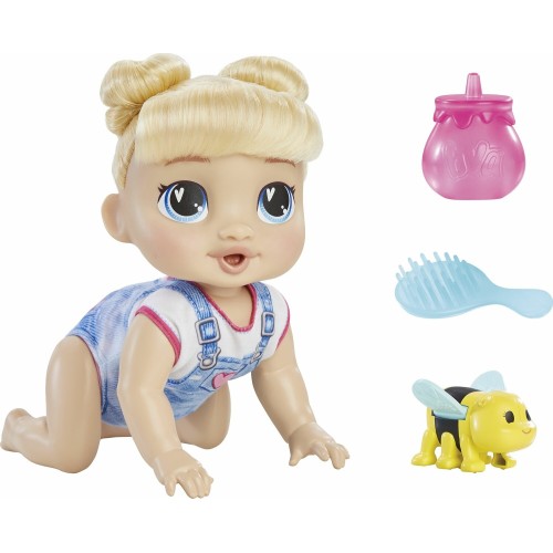 Hasbro Baby Alive Crawl N Play Harper Hugs Ηλεκτρονική Κούκλα Μωράκι F9709 5010996271945