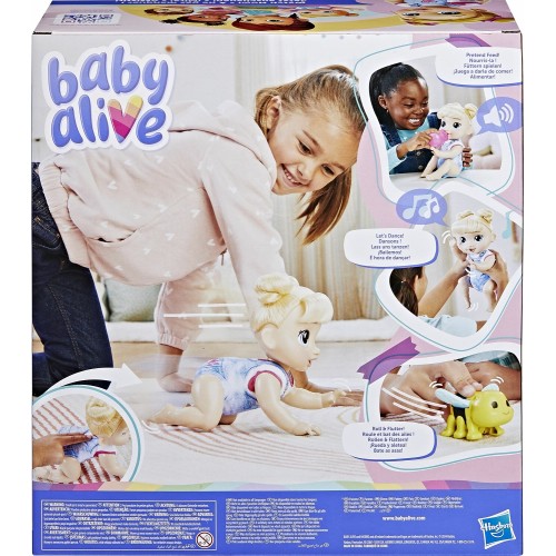 Hasbro Baby Alive Crawl N Play Harper Hugs Blonde Hair  F9709 5010996271945