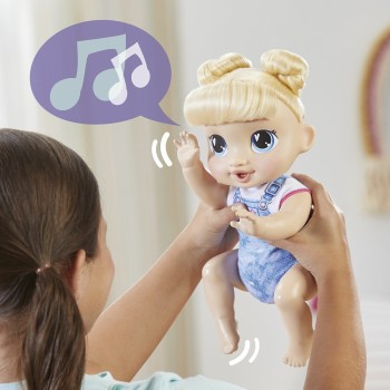 Hasbro Baby Alive Crawl N Play Harper Hugs Ηλεκτρονική Κούκλα Μωράκι F9709 5010996271945