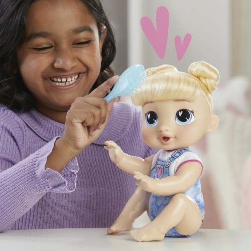 Hasbro Baby Alive Crawl N Play Harper Hugs Ηλεκτρονική Κούκλα Μωράκι F9709 5010996271945