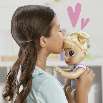 Hasbro Baby Alive Crawl N Play Harper Hugs Ηλεκτρονική Κούκλα Μωράκι F9709 5010996271945