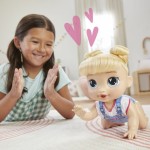 Hasbro Baby Alive Crawl N Play Harper Hugs Ηλεκτρονική Κούκλα Μωράκι F9709 5010996271945