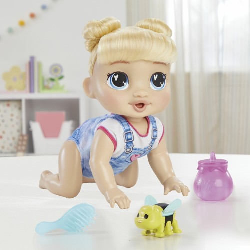 Hasbro Baby Alive Crawl N Play Harper Hugs Blonde Hair  F9709 5010996271945