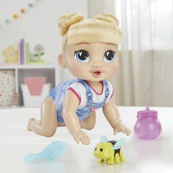 Hasbro Baby Alive Crawl N Play Harper Hugs Blonde Hair  F9709 5010996271945