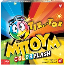 As company Επιτραπέζια Παιχνίδι Τικ Τακ Μπουμ Color Flash Για Ηλικίας 8+ Χρονών Και 3+ Παίκτες 1040-24194 5203068241940