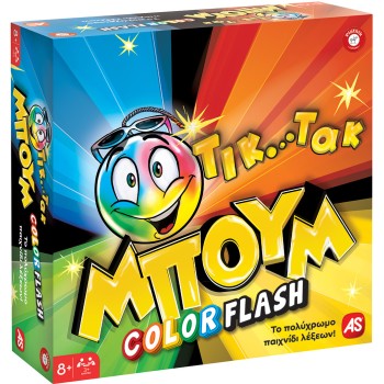 As company Επιτραπέζια Παιχνίδι Τικ Τακ Μπουμ Color Flash Για Ηλικίας 8+ Χρονών Και 3+ Παίκτες 1040-24194 5203068241940