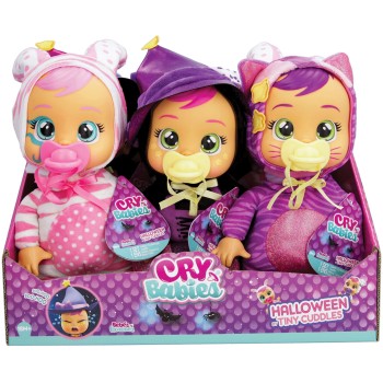 As company Cry Babies Tiny Cuddles Halloween Interactive Doll Crying With Real Tears 4104-91160 8421134911642