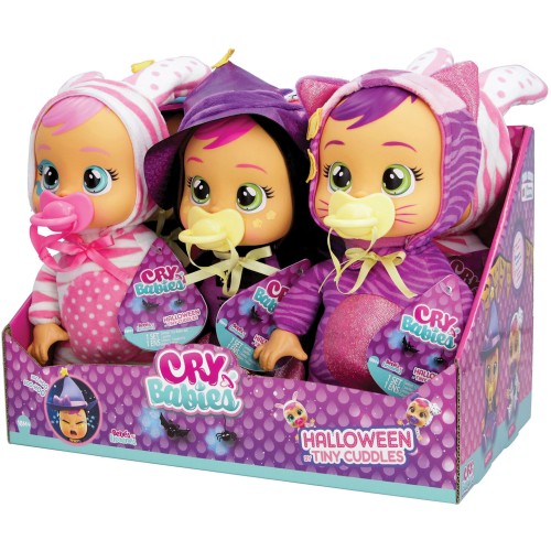 As company Cry Babies Κλαψουλίνια Tiny Cuddles Halloween Διαδραστική Κούκλα Κλαίει Με Αληθινά Δάκρυα 4104-91160 8421134911642