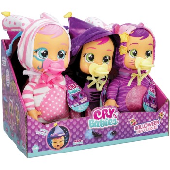 As company Cry Babies Κλαψουλίνια Tiny Cuddles Halloween Διαδραστική Κούκλα Κλαίει Με Αληθινά Δάκρυα 4104-91160 8421134911642