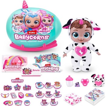 ZURU Κούνια Babycorns Κούκλα Με Φως Και Ήχο Large - 1 Τμχ 11892108 4894680033597