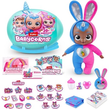 ZURU Κούνια Babycorns Κούκλα Με Φως Και Ήχο Large - 1 Τμχ 11892108 4894680033597