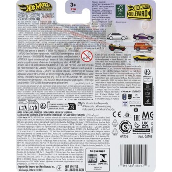 Mattel Hot Wheels Συλλεκτικά Αυτοκινητάκια - Boulevard Hw Ford Transit Super Van Boulevard Όχημα Παιχνίδι GJT68 / HRT76 19473518