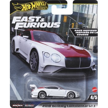 Mattel Hot Wheels Fast & Furious Bentley Continent HNW46 / HVR63 194735207435