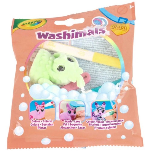 Crayola Washimals Pastel Washimals Σακουλάκι Σειρά 3 - 1 Τμχ 74-0225 071662002244