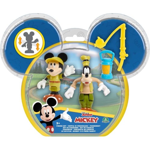 Giochi Preziosi Disney Mickey Mouse Mickey Φιγούρες Με Αρθρώσεις 7,5Εκ. 2Pack Μίκυ & Γκούφι Στο Κάμπινγκ MCC04520 886144387623
