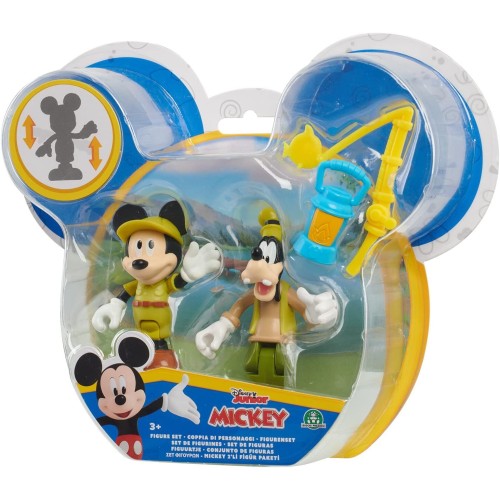 Giochi Preziosi Disney Mickey Mouse Mickey Φιγούρες Με Αρθρώσεις 7,5Εκ. 2Pack Μίκυ & Γκούφι Στο Κάμπινγκ MCC04520 886144387623