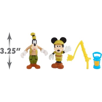 Giochi Preziosi Disney Mickey Mouse Mickey Figures With Joints 7.5Cm. 2Pack MCC04520 886144387623