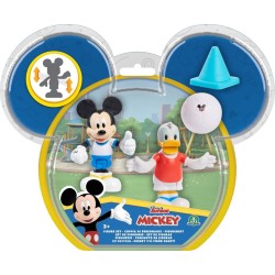 Giochi Preziosi Disney Mickey Mouse Mickey Figures 7.5Cm 2Pack - Mickey & Donald Football Players MCC04520 8056379119692