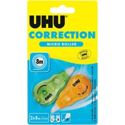 UHU Micro Roller 8M Διορθωτική Ταινία 34537 4026700357158