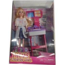 OEM Theme Fashion Doll In An Optical Shop JO106981 6990620069812