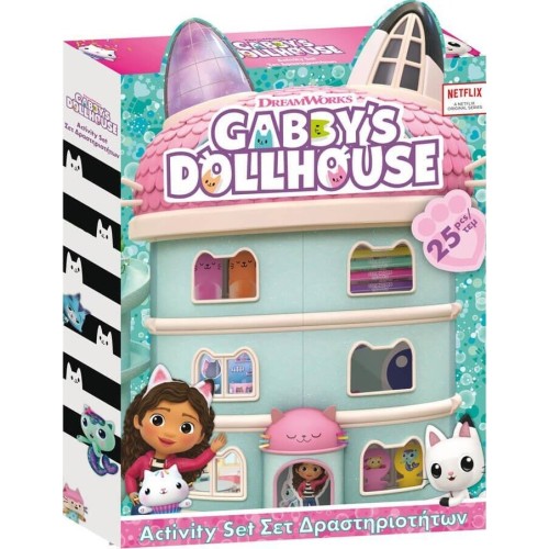 Diakakis imports Σετ Δραστηριοτητων 25Χ5χ32ek 25Τεμ Gabbys Dollhouse 000574069 5205698692161
