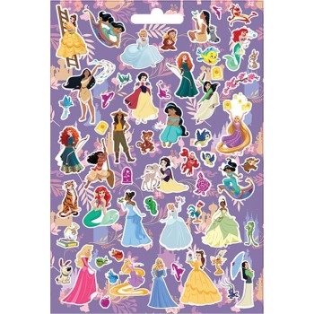 Diakakis imports Disney Princess Stickers 300 pcs Blocks 14.5x21.5cm Princess 000564543 5205698698576