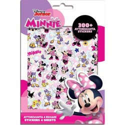 Diakakis imports Disney Minnie Mouse Self-adhesive 300pcs Blocks 14.5x21.5cm Minnie 000564542 5205698698545