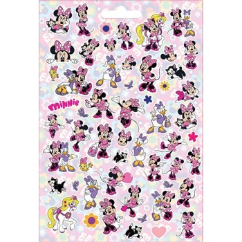 Diakakis imports Disney Minnie Mouse Αυτοκόλλητα 300Τεμ Μπλοκ 14,5Χ21,5Εκ Minnie 000564542 5205698698545