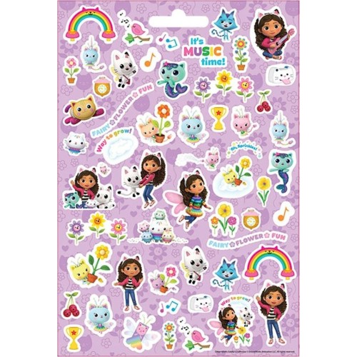 Diakakis imports Gabbys Dollhouse Self-Adhesive 300Pcs Blocks 14.5X21.5Cm Gabbys 000574073 5205698698842