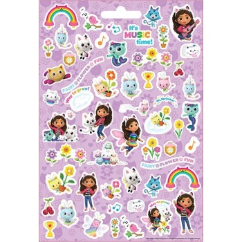 Diakakis imports Gabbys Dollhouse Self-Adhesive 300Pcs Blocks 14.5X21.5Cm Gabbys 000574073 5205698698842