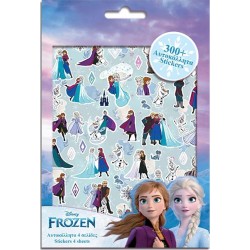 Diakakis imports Disney Frozen Αυτοκολλητα 300Τεμ Μπλοκ 14,5Χ21,5Εκ Frozen 000564541 5205698698514
