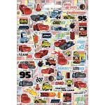 Diakakis imports Disney Cars Self-Adhesive 300Pcs Blocks 14.5X21.5Cm Cars 000564544 5205698698606