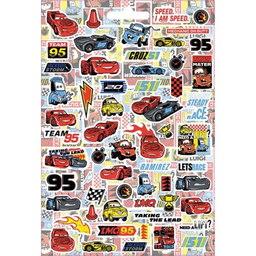 Diakakis imports Disney Cars Αυτοκολλητα 300Τεμ Μπλοκ 14,5Χ21,5Εκ Cars 000564544 5205698698606