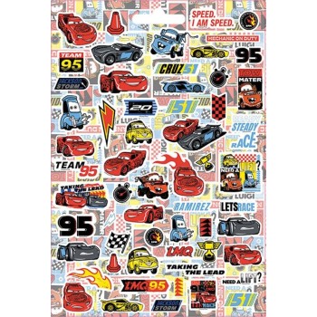 Diakakis imports Disney Cars Αυτοκολλητα 300Τεμ Μπλοκ 14,5Χ21,5Εκ Cars 000564544 5205698698606