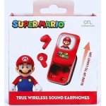 otl technologies otl  sm1278 super mario slider tws earphones with slide open light up charg  5055371628891