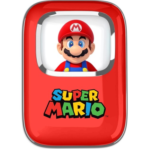otl technologies otl  sm1278 super mario slider tws earphones with slide open light up charg  5055371628891