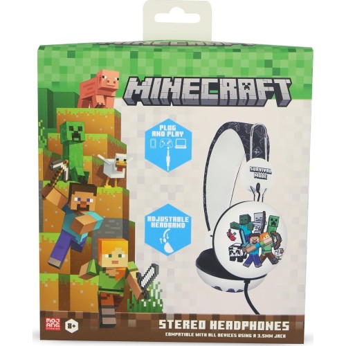 otl technologies Otl  Mc1304 Minecraft Wired Headphones  5055371629201